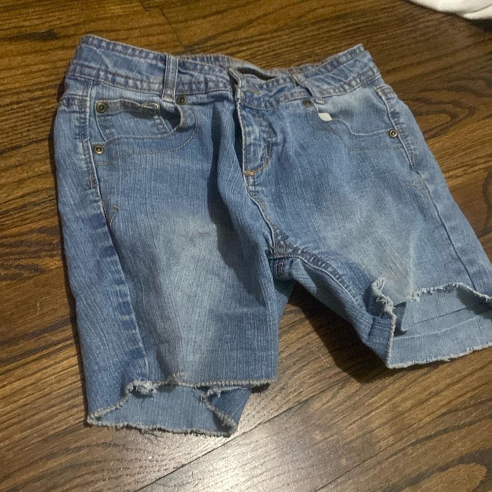 girls size 10 jean shorts